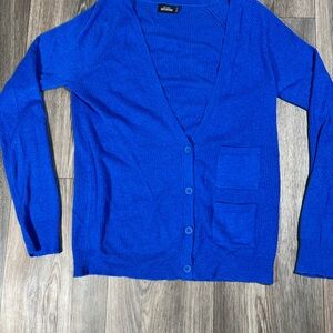 Women’s Kate Spade Saturday Cardigan Sweater Blue Sz S